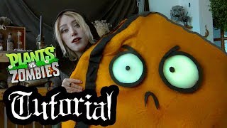 DIY Botarga de NUEZ  🍃 Plantas VS Zombies 💀 Tutorial Halloween [upl. by Chari]