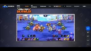 Mobox Block Brawler  Skill востановление games nft [upl. by Mellins]