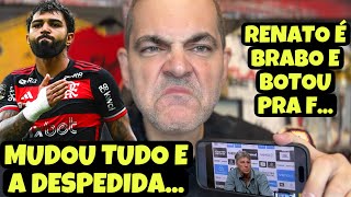 REVIRAVOLTA NA DESPEDIDA DE GABIGOL RENATO LARGA O AÇO AMEAÇU “CORNETINHAS DE AR CONDICIONADO” [upl. by Adamson682]