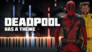 Deadpool Has a Theme  Deadpool amp Wolverine Synthesia Piano Tutorial [upl. by Monreal]