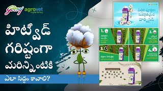 Maximize Cotton Yields with Godrej Hitweed Maxx  Telugu [upl. by Anirrak]