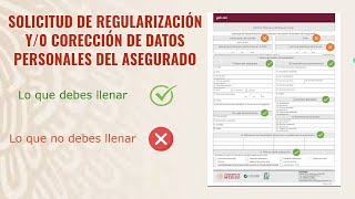 Corrige tu NSS  Tutorial de la quotSolicitud de Regularización yo Corrección de Datos Personalesquot [upl. by Gothar]