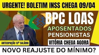 🔴 APOSENTADOS INSS BPCLOAS Alegria Dupla Novo Reajuste e 13º Salário Saiba Mais [upl. by Pagas]