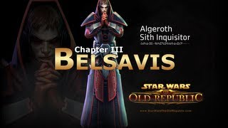 SWTOR Sith Inquisitor Story Part 14  Chapter 3 Belsavis [upl. by Llerahc]