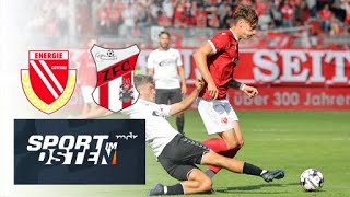 ZFC Meuselwitz verliert knapp bei Meister Energie Cottbus  Sport im Osten  MDR [upl. by Corrianne41]