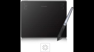 Huion HS64 Writing Tablet Tutorial [upl. by Mccurdy]