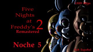 Five Nights at Freddys 2  Noche 5 1080P60fps [upl. by Eadrahs]