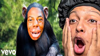 Kash Reacts To IShowSpeed  Monkey Official Music Video [upl. by Tiffani62]