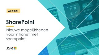 Webinar Nieuwe mogelijkheden voor intranet met SharePoint [upl. by Kinata]