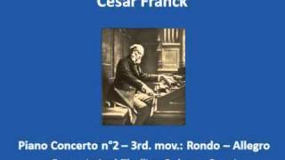 Cesar Franck  Concerto n°2 mov 3 [upl. by Richel]