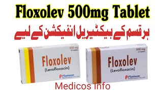 levofloxacin tablets 500 mg 250 mg 750 mg  floxolev 500 mg tablet  Review Uses Side effects [upl. by Aiuqat627]