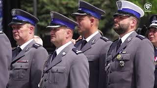 Powiatowe Święto Policji Myślenice Rynek 2022 zapis całości wydarzenia [upl. by Haidebej]