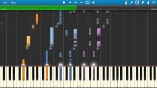 Genesis  Suppers Ready Piano Tutorial  Synthesia FULL song [upl. by Luamaj]