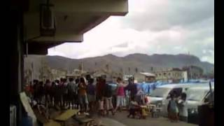 NSA Evacuation Center  Tacloban Leyte Philippines  After Typhoon Yolanda [upl. by Adnawyek675]