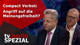 tvberlin Spezial  Compact Verbot Angriff auf die Meinungsfreiheit [upl. by Melentha]