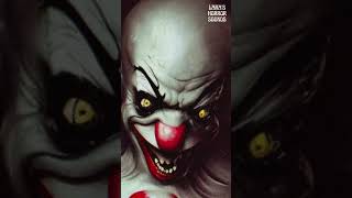 Scary Pennywise Clown Laughing 🤡🤡 pennywise demonclown scaryvoiceeffect [upl. by Carpet]