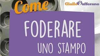 Come foderare uno stampo  Tutorial [upl. by Viguerie]