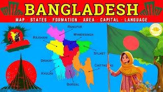 Bangladesh Geography Explained 🇧🇩  Divisions of Bangladesh  বাংলাদেশ  bangladesh [upl. by Ayisan]