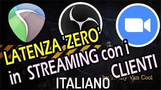 028  ▶️ Streaming a latenza 0 in alta qualità con REAPER OBS e Zoom Tutorial  How To  ITA [upl. by Bari]