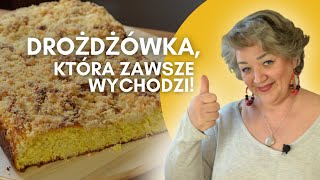 DROŻDŻÓWKA DLA LENIUCHÓW  najprostszy przepis który zawsze wychodzi [upl. by Ilac]