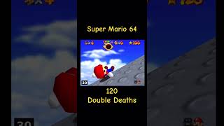 120 Double Deaths In Super Mario 64 [upl. by Atenaz]