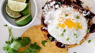 Chipotle Beet  Egg Tostadas I Week 11 Taco Tuesday Cookbook [upl. by Banna]