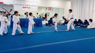 Yusra yellow belt test [upl. by Howie391]