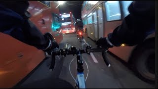 London cycling bad buses [upl. by Einahpehs]