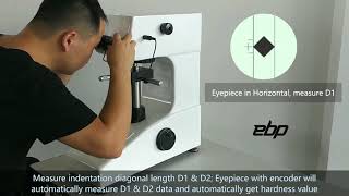 How to measure Vickers hardness on Micro Indentation [upl. by Bev414]