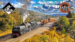 BeyerGarratt 6029 To Goulburn  Steam Trains Australia [upl. by Htrowslle]