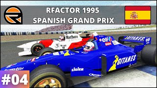 rFactor F1 1995  Round 4  Spanish GP [upl. by Eyk575]