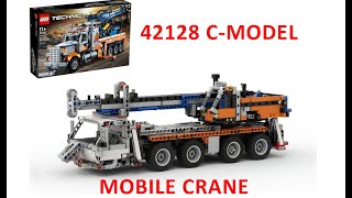 MOBILE CRANE  LEGO 42128 Bmodel  MOCInstructions available [upl. by Nathanoj]