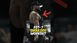 👑 Chris Bumsteads Shoulder Workout [upl. by Nekial]