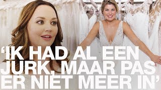 Esmeralda trouwt al over 15 week dus moet nú een jurk  LINDA [upl. by Collayer]