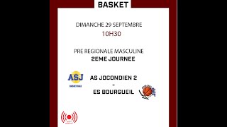 BASKET  PRE REGIONALE MASCULINE  AS JOCONDIEN  ES BOURGUEIL [upl. by Arluene]