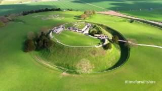 Wiltshires ancient hill forts  an aerial perspective [upl. by Trainer]