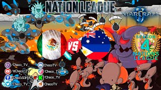 Mexico vs Combinado Australia amp Filipinas  Nation League S4 [upl. by Robbyn65]