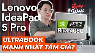 TEST GAME BENCHMARK Lenovo IdeaPad 5 Pro 2023  Laptop Ultrabook MẠNH như Gaming  LaptopWorld [upl. by Semyaj]