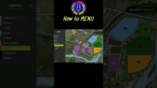 Farm Sim 25 How to Use Menu [upl. by Admana]