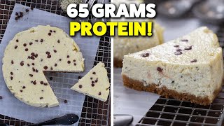 Protein Cheesecake without Protein Powder  Healthy Low Carb Dessert [upl. by Dearman]