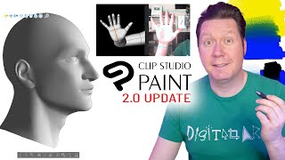 Clip Studio Paint 20  Review of the Best Features [upl. by Etteloc]