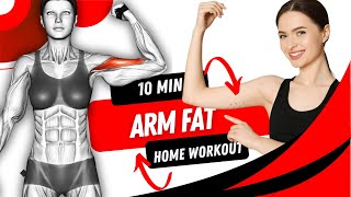 10 Best Arm Fat Exercises To Tone Flabby Arms Quickly [upl. by Vittoria439]