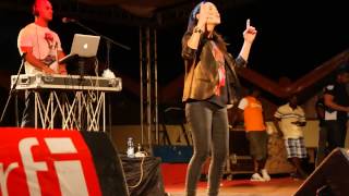 Zaho en concert au Cameroun Douala 2014 [upl. by Morrissey]