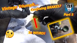 Pt 5 Confusing BRAKES 67 Triumph GT6 Labor Day Special [upl. by Ramilahs576]