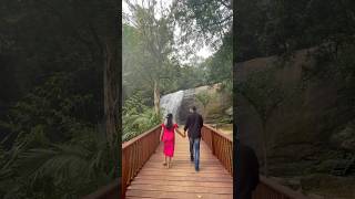 ayatana coorg couple resort transition waterfall weekend viralvideo couplegoals [upl. by Cheyne69]