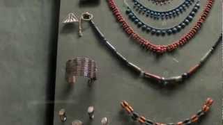 3000 year old jewellery in the Egyptian section of the Louvre [upl. by Yekciv720]