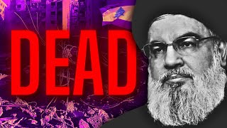 Nasrallah Killed In Massive Israeli Strikes In Beirut [upl. by Payson]