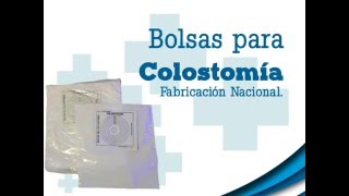 Bolsas para Colostomia Fabricación Nacional [upl. by Icak]