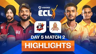 Anurag Ki Team Ka Vijay Abhiyaan Abhishek ki Panda Gang Hui Pareshan🔥 ECLT10 MATCH 11 Highlights [upl. by Onstad]