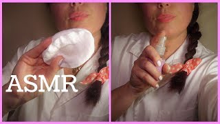 ASMR ✨ESTETISTA Roleplay Hand movements Soft mouth sounds [upl. by Service]